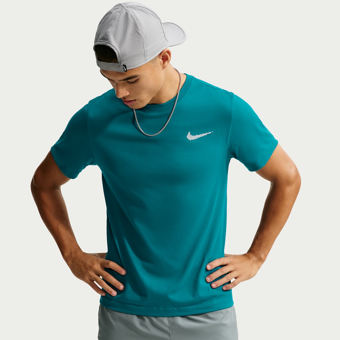Blue Dri-FIT Clothing Graphic Tees. Nike JP